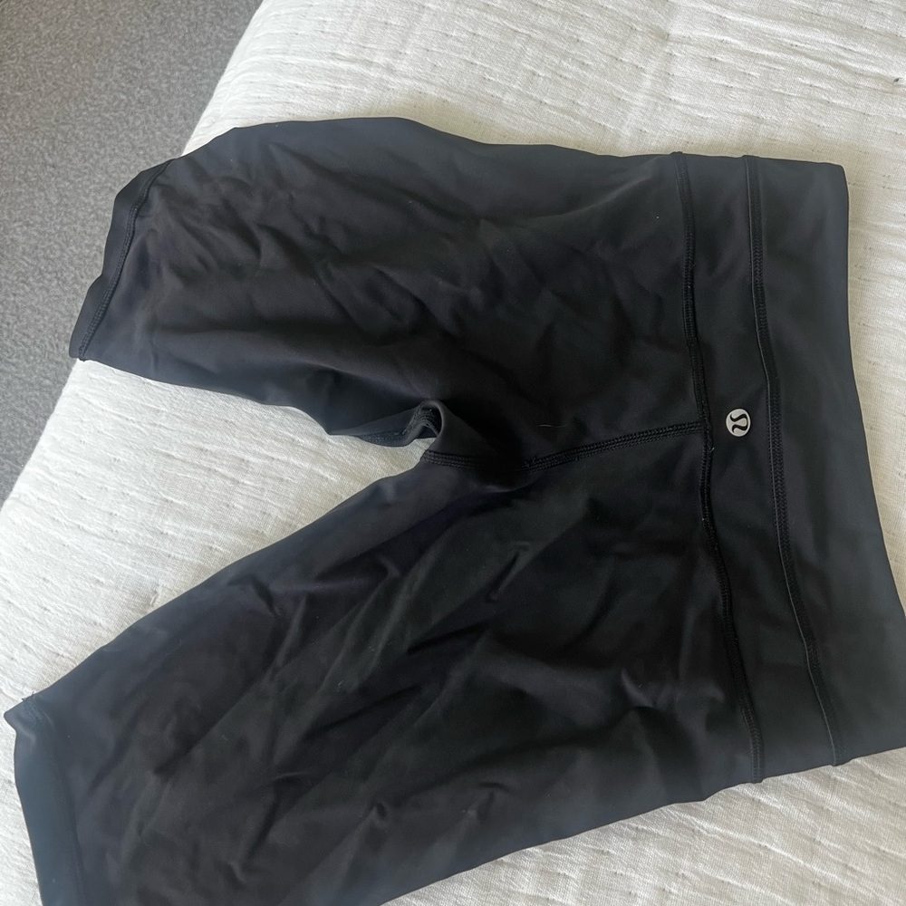 lululemon athletica Black Bike Shorts